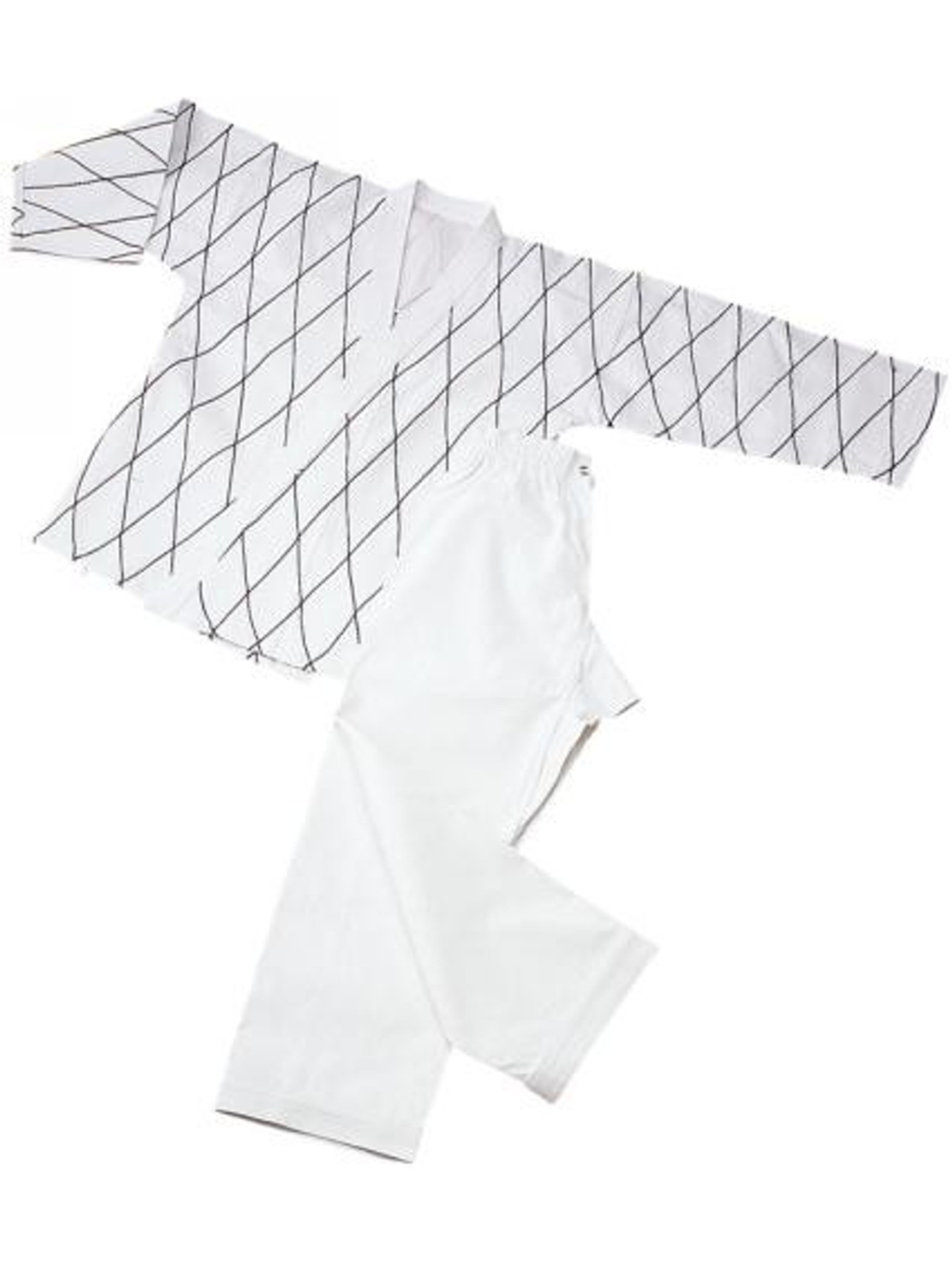 MAG Hapkido Uniform White/Black