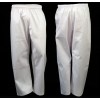 Taekwondo / Karate White Pant Cotton/Poly 8-OZ Adult (Fast Shipping) - New
