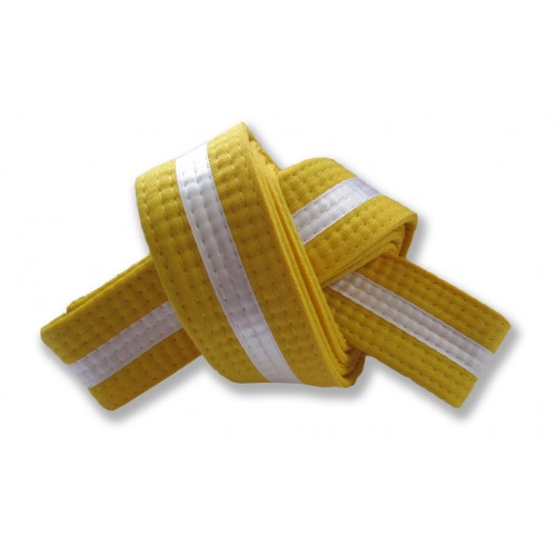 Hapkido Kendo Stripe Belt 4cm Wide Double Wrap for Karate Taekwondo Judo 