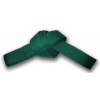 Solid Forest Green Belt 4 cm Wide Double Wrap for Karate / Taekwondo / Judo / Kendo/Hapkido