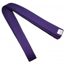 Solid Purple Belt 4 cm Wide Double Wrap for Karate / Taekwondo / Judo / Kendo/Hapkido