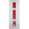 Solid Red Belt 4 cm Wide Double Wrap - Martial Labels