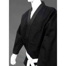 Black JUDO Martial Arts Uniform 100% Cotton, Jiu Jitsu, Aikido with Free White Belt