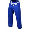 Brazilian Jiu Jitsu Pants for Mens - Blue / White 100% Brushed Cotton Preshrunk