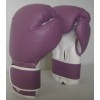 Purple Boxing Gloves for Sparring/Competition, Bonded Leather with Air Maxx Palm