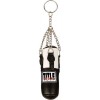 TITLE MMA MINI HEAVY BAG, VINYL 4 INCHES, & Thai Pad Key Rings