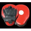 Genuine Leather Focus Mitts / Punch Mitts / Striking Kick Pad Curved Open Finger