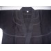 Black Jiu Jitsu Gi for Mens with Gray Contrast Style, 100% Cotton Pearl Weave