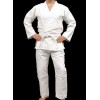 Brazilian Jiu Jitsu Gi for Mens - WHITE Pearl Weave 100% Cotton Preshrunk (NEW)