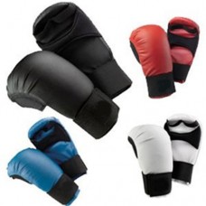 White Karate Gloves / Karate Mitts / Punch Gloves / Contact Gloves / Taekwondo Gloves