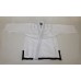 Brazilian Jiu Jitsu Gi for Kids / Youth - WHITE/BLACK Pearl Weave 100% Cotton Preshrunk