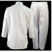 KD ELITE White Cotton/Poly Martial Arts Uniforms Karate / Taekwondo w Free Belt