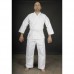 KD ELITE White Cotton/Poly Martial Arts Uniforms Karate / Taekwondo w Free Belt