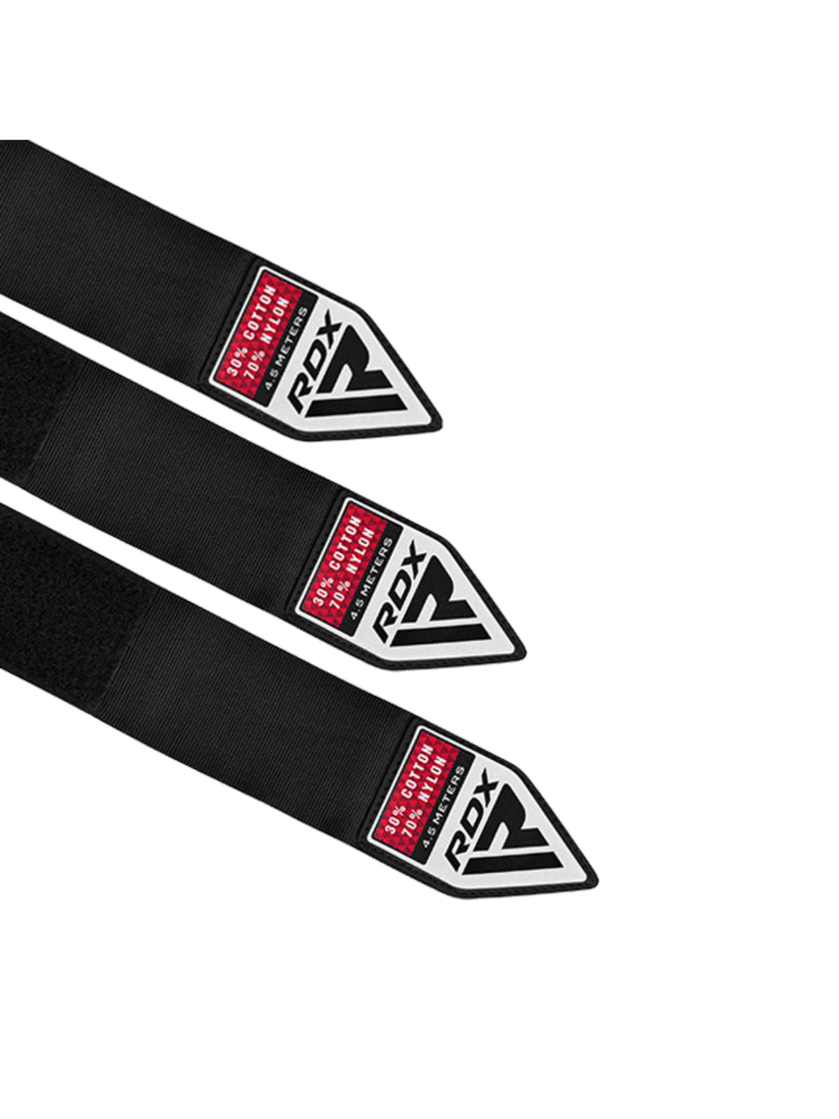 RDX RB Professional Boxing Hand Wraps, black, feature graphic