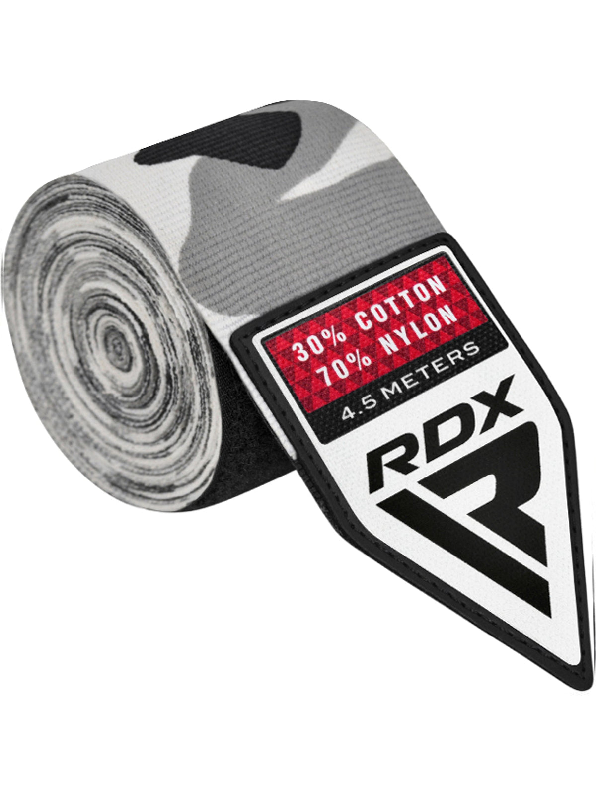 RDX WX Professional Boxing Hand Wraps - Camo Grey