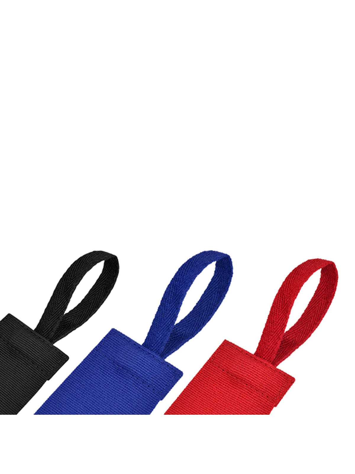RDX RB Professional Boxing Hand Wraps 3-Pair Combo Set - Black, Blue & Red