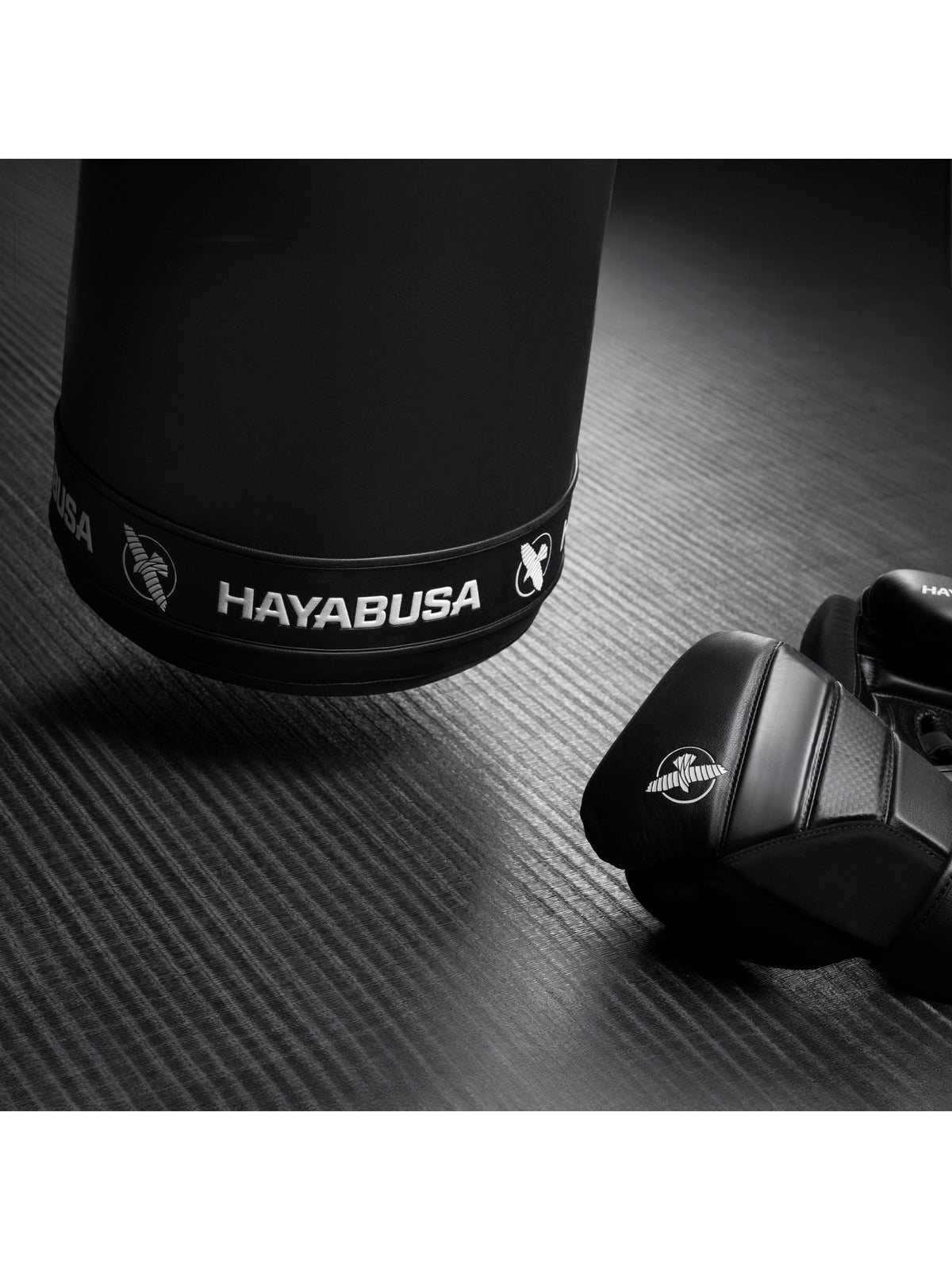 Hayabusa 100lb Muay Thai Heavy Bag, black, image 4