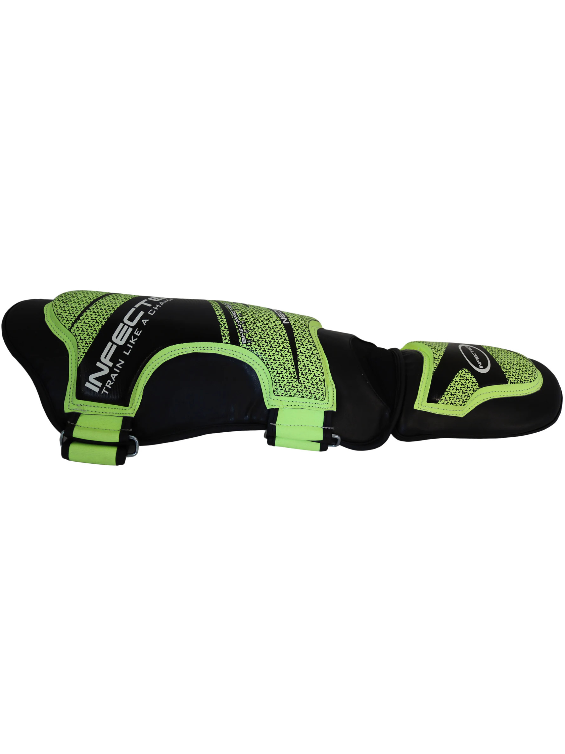 Infected Armored Shin Instep Guards for Boxing & MMA