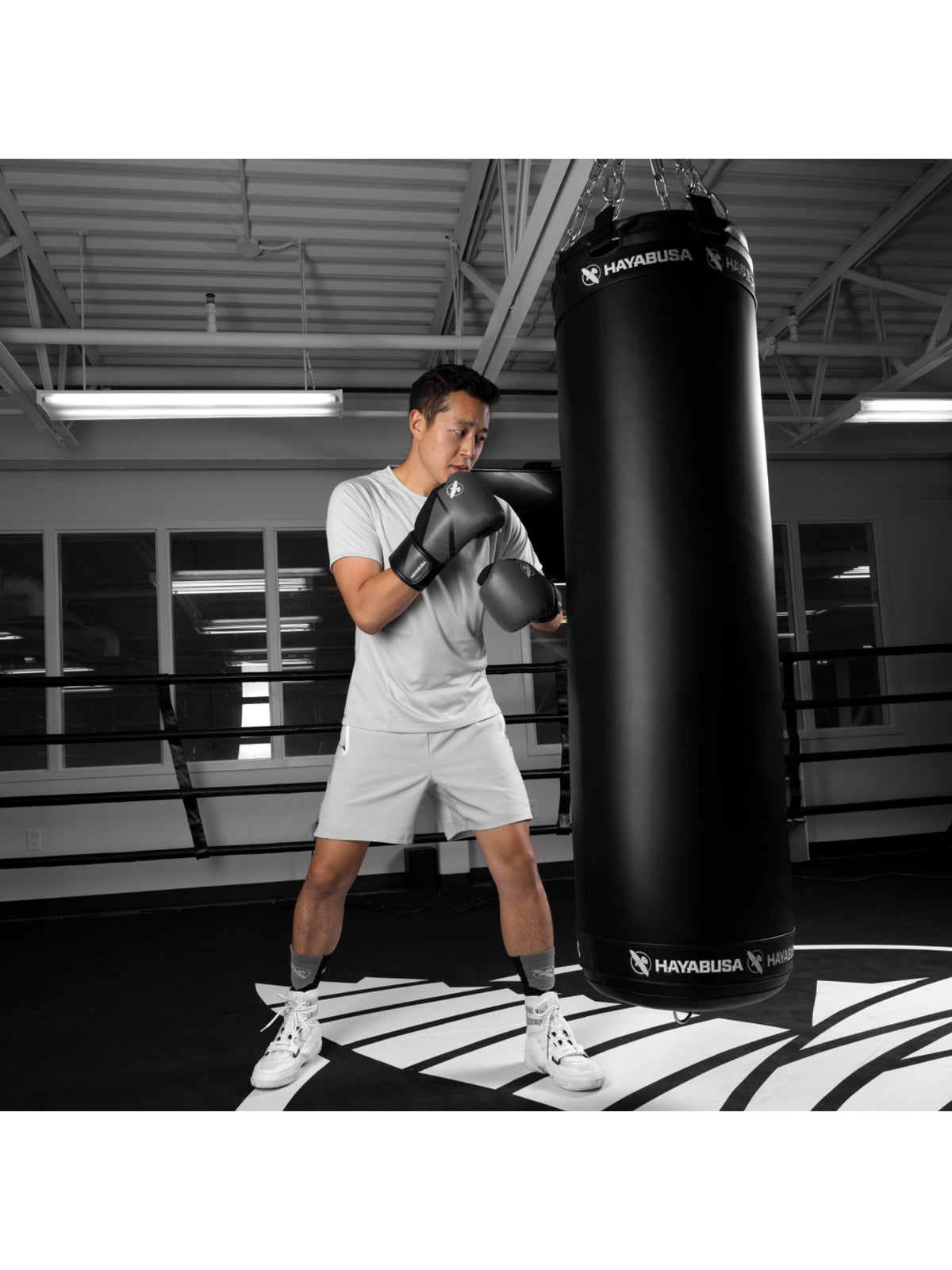 Hayabusa 125lb Classic Heavy Bag, black, image 5