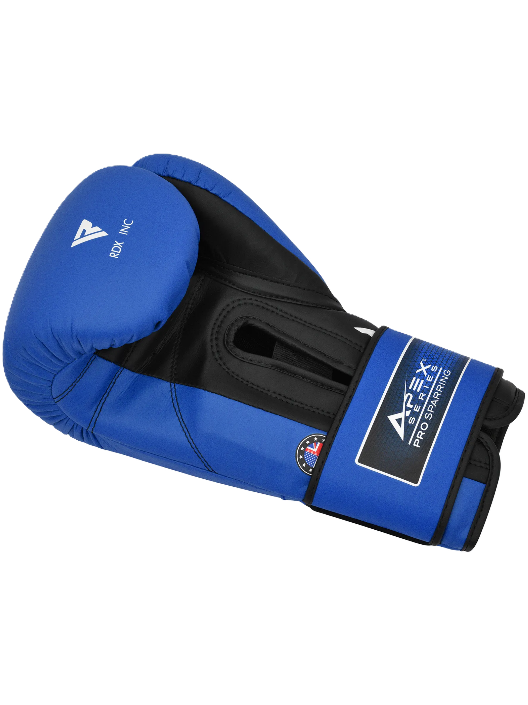 RDX APEX Sparring/Training Boxing Gloves Hook & Loop Red, Blue