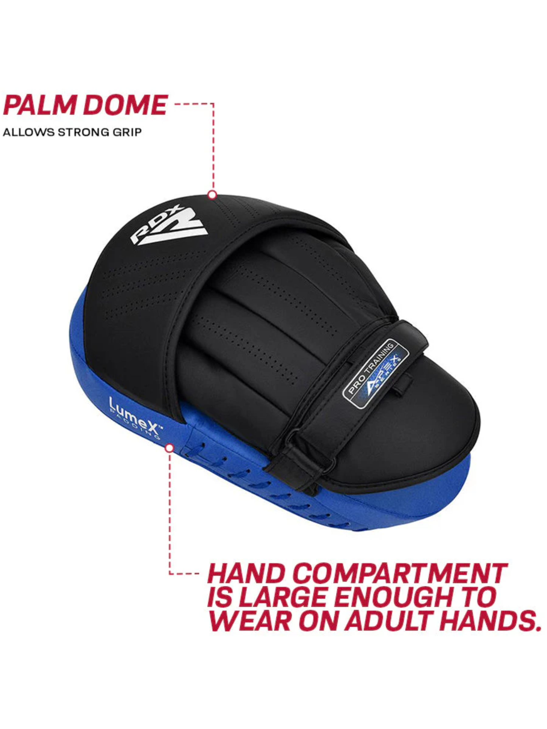 RDX APEX Curved Training Boxing Pads Red, Blue