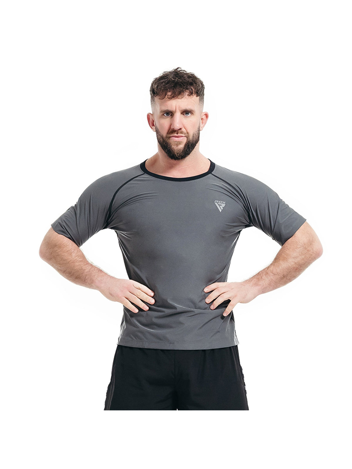 RDX M1 Men's Sweat T-Shirt - Grey