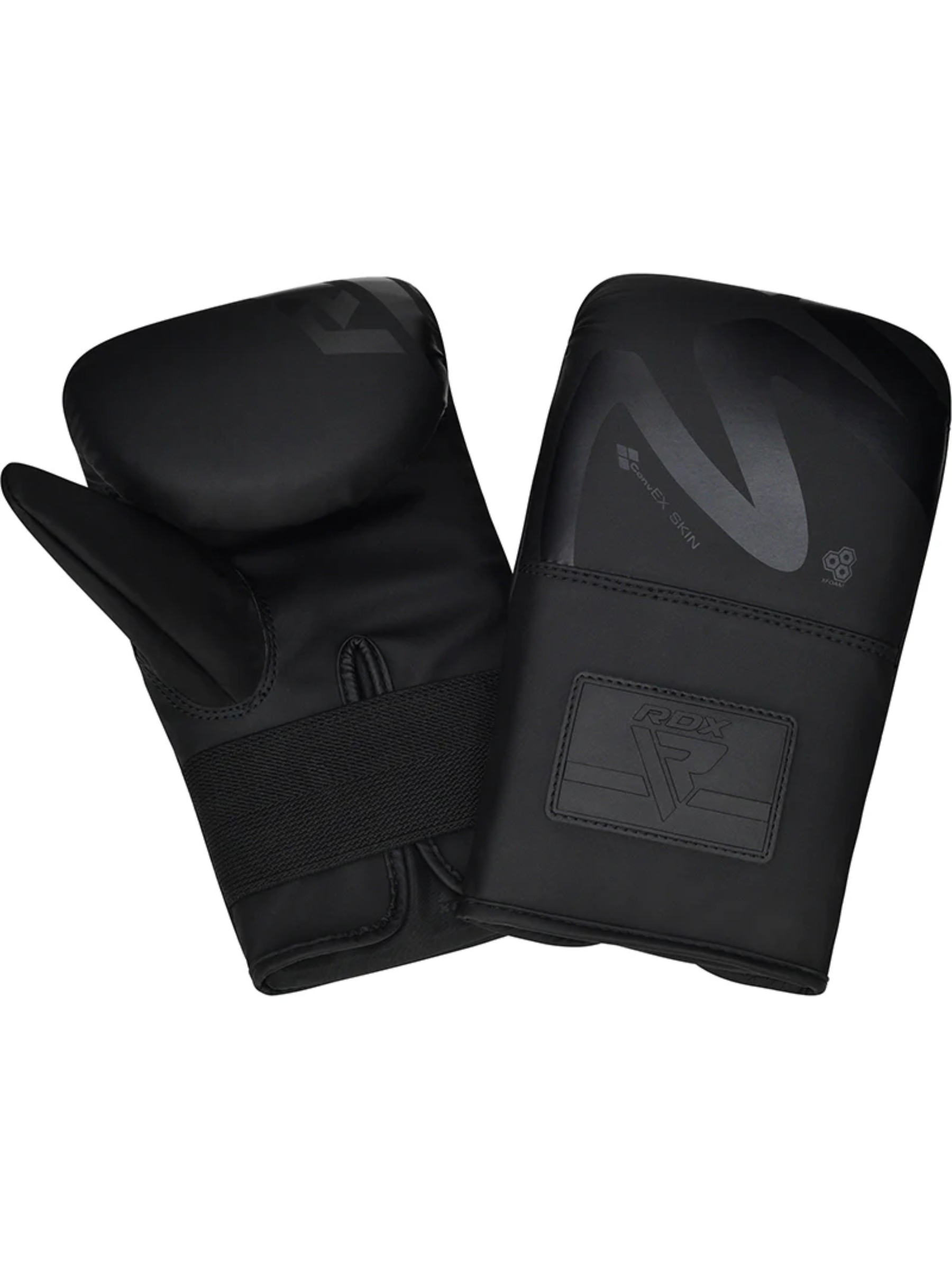 RDX F15 Noir Training Bag Gloves Black