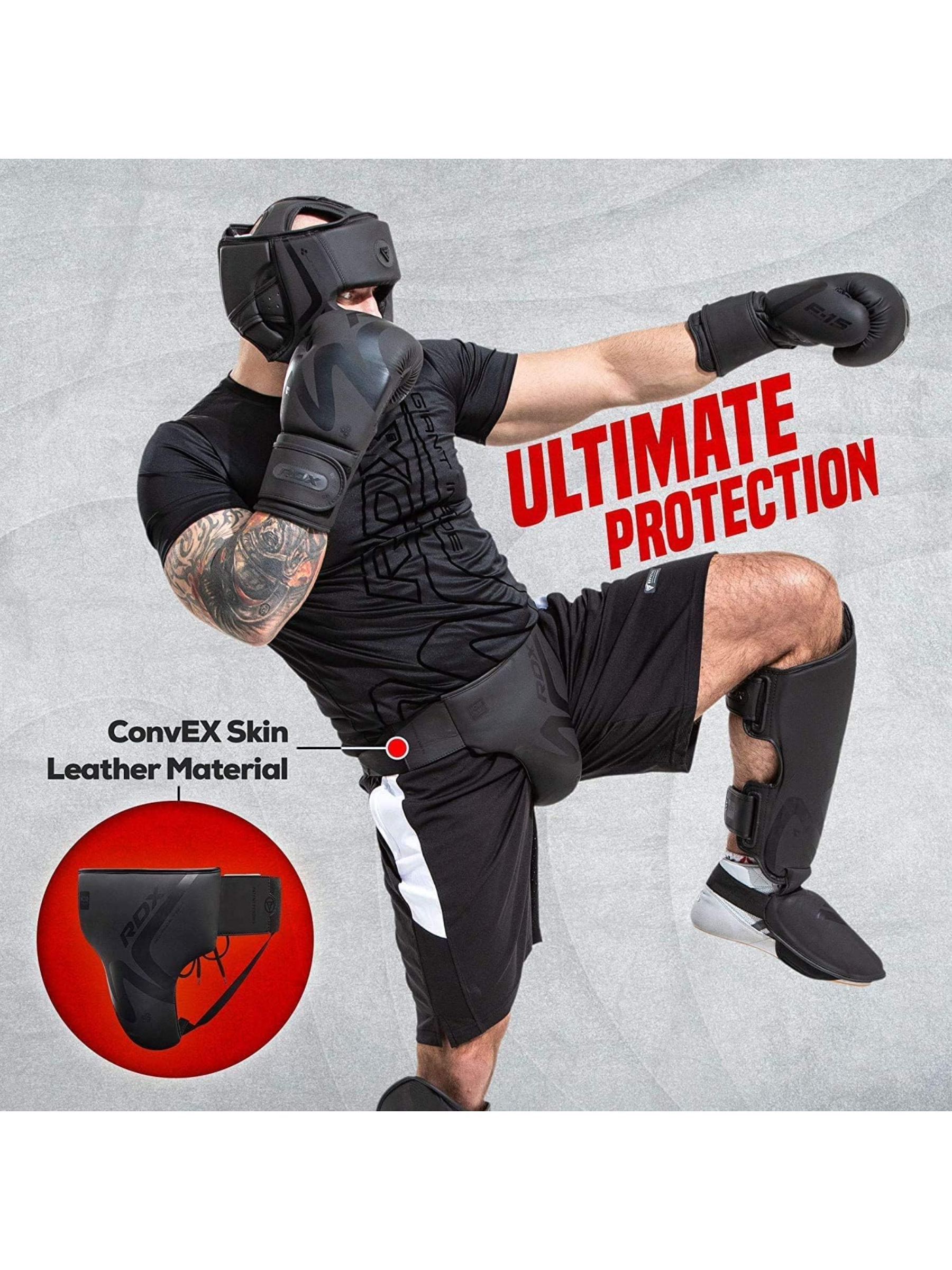 RDX T15 Noir Abdo Guard Black