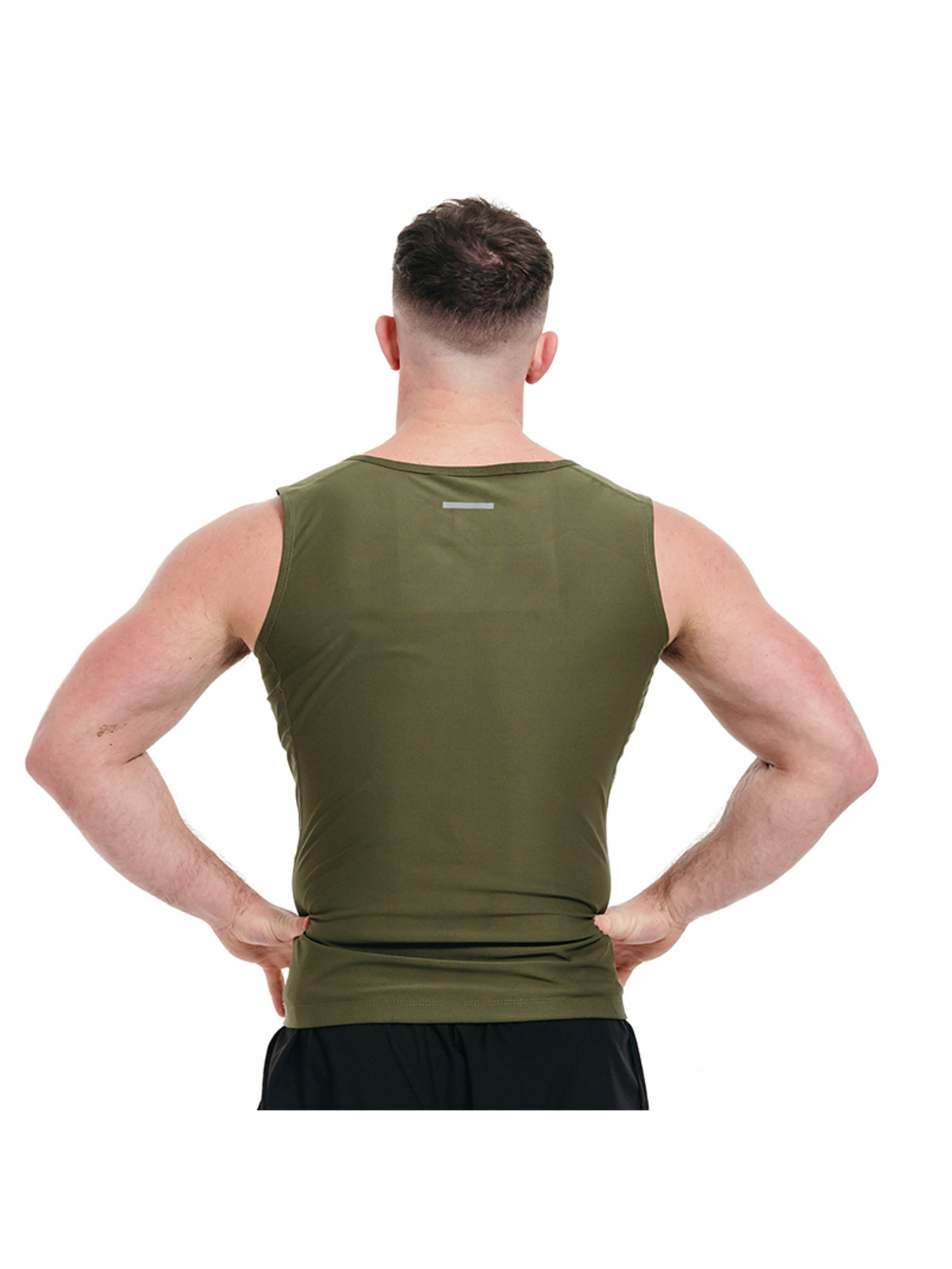 RDX Zippered Men Sweat Vest M2 - Army Green