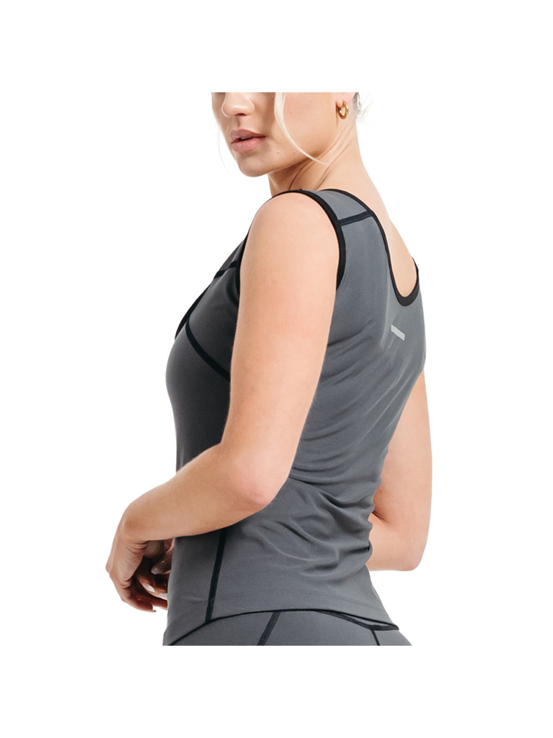 RDX W1 Women Sweat Vest Without Zipper - Grey