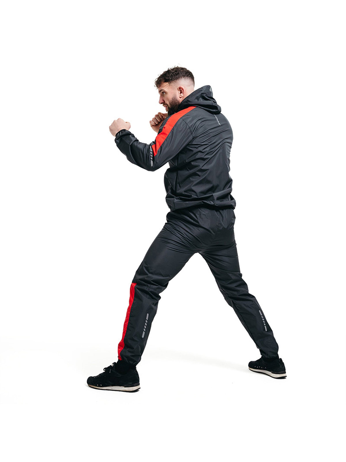 RDX H1 Weight Loss Sauna Suit, red, image 4