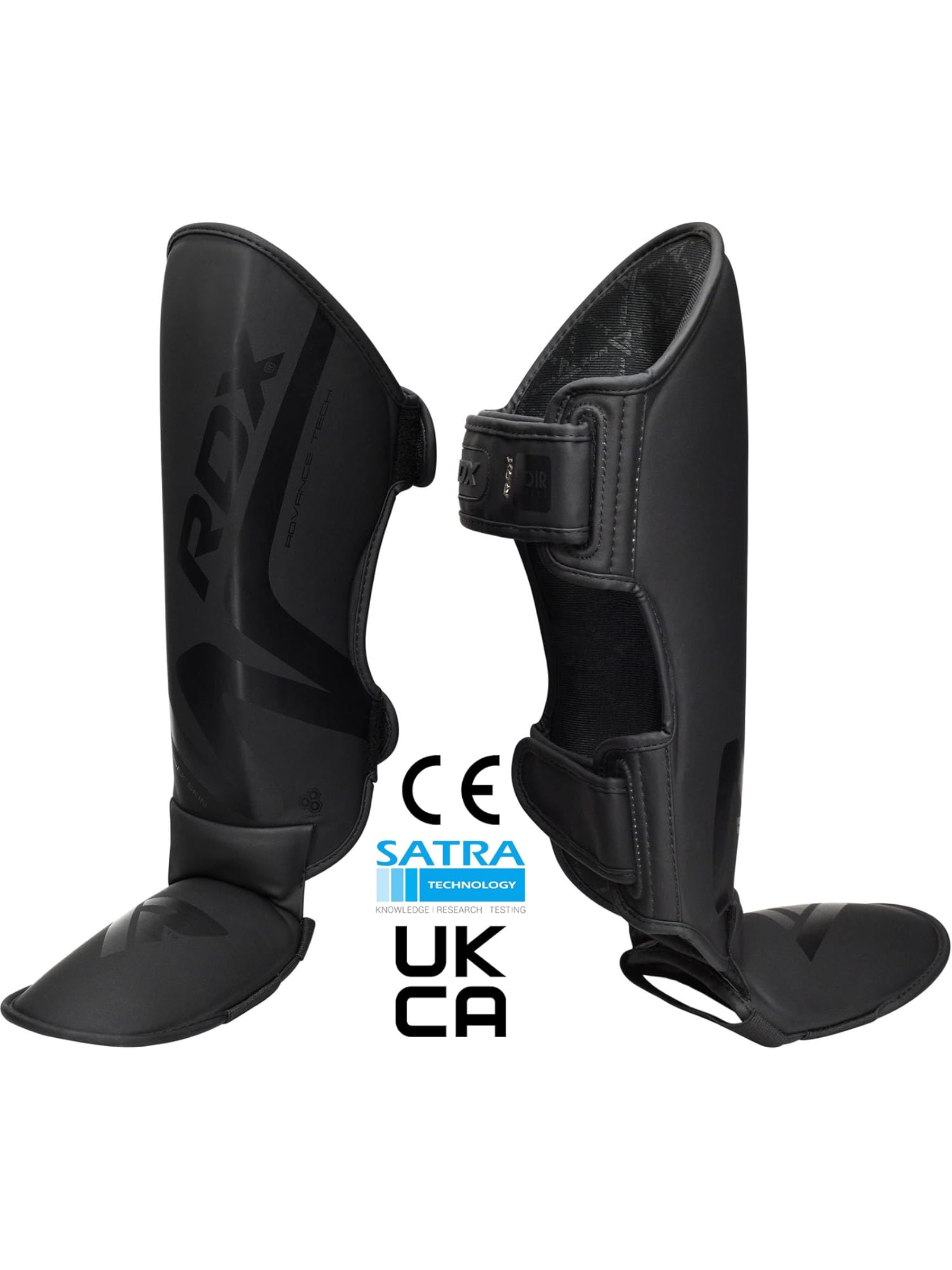 RDX T15 Noir Shin Instep Guards Black