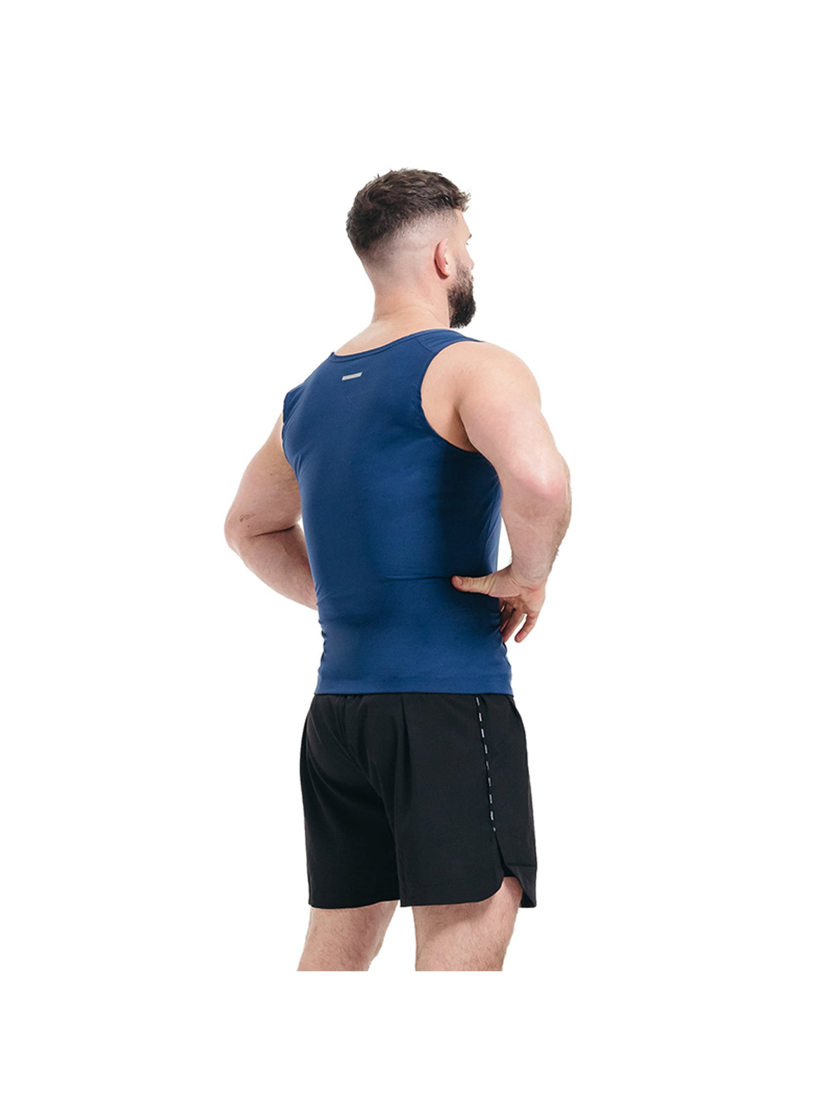 RDX M1 Men's Sweat Vest - Navy Blue
