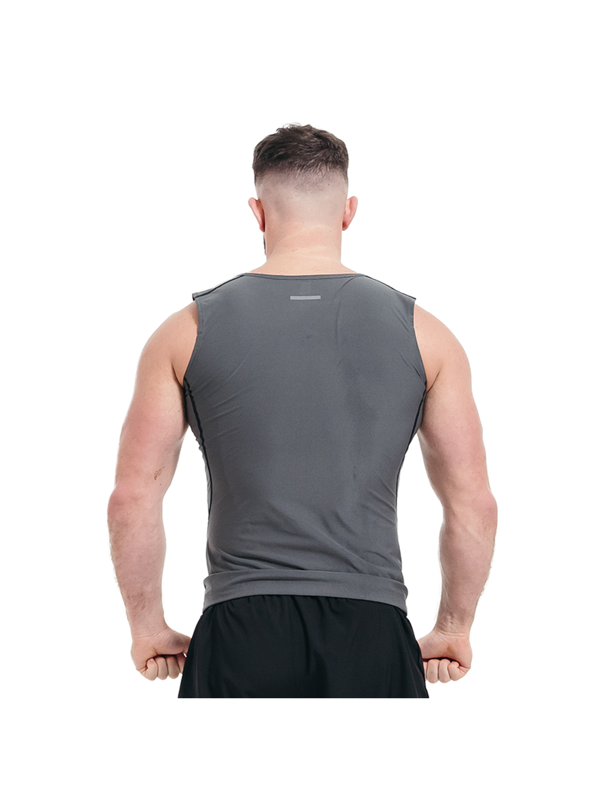 RDX Zippered Men Sweat Vest M2 - Grey