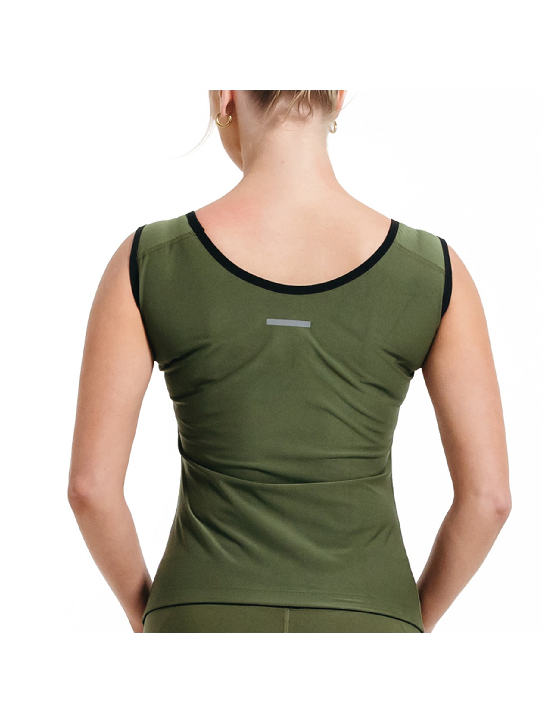 RDX W1 Women Sweat Vest Without Zipper - Army Green