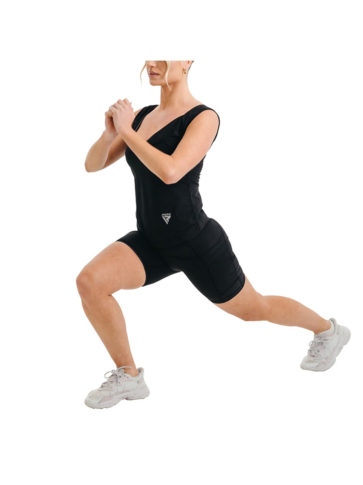 RDX W1 Women Sweat Shorts - Black