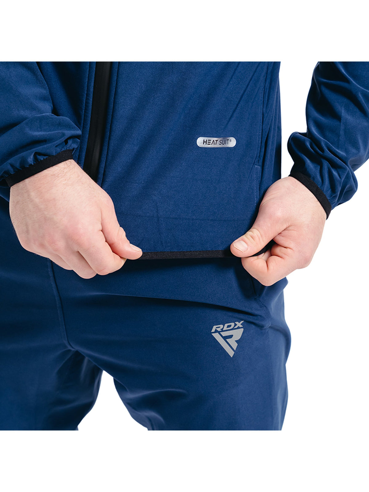 RDX H2 Weight Loss Sauna Suit – Navy Blue