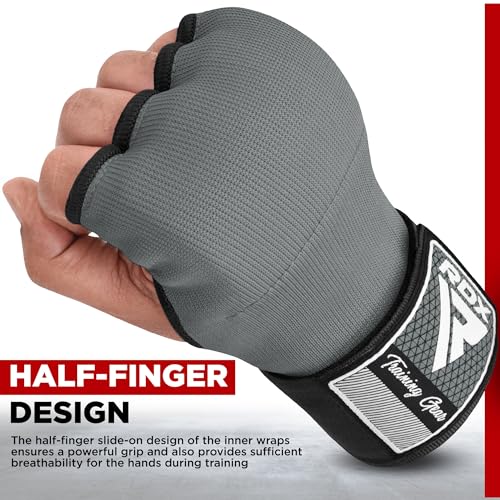 RDX IS Gel Padded Inner Gloves Hook & Loop Wrist Strap for Knuckle Protection OEKO-TEXÂ®Â Standard 100 certified