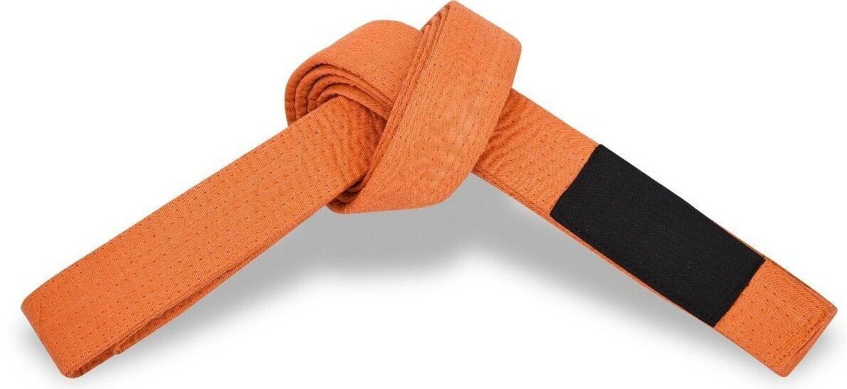 Cinturones premium de Jiu Jitsu brasileño para deportes marciales, lisos y a rayas - Envío gratuito 