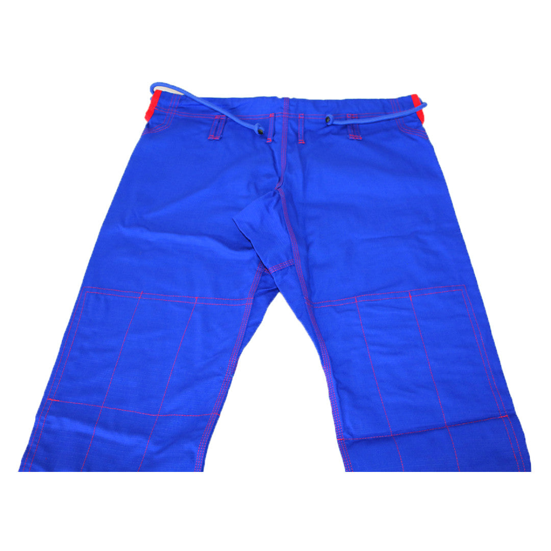Gi de Jiu Jitsu Brasileño Premium Azul/Rojo 
