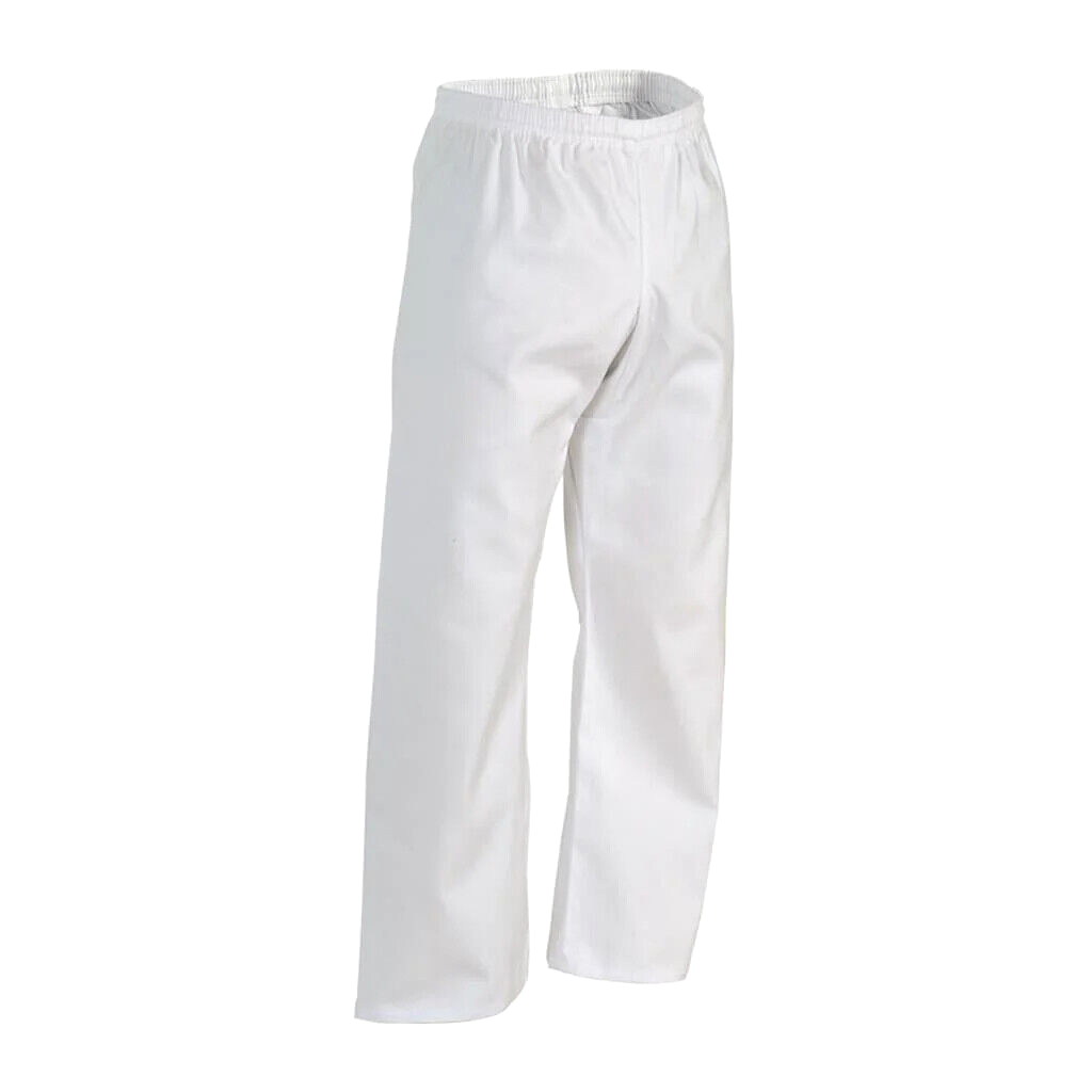 Lightweight 8oz Karate Uniforms White/Black/Red