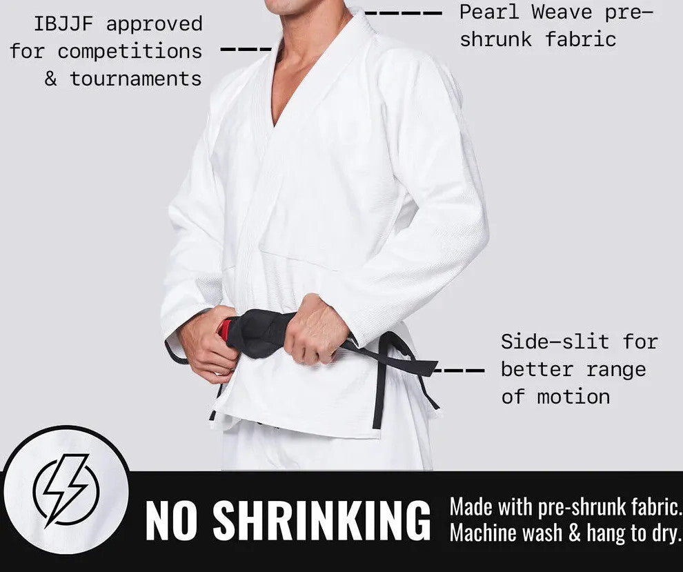 Essential Brazilian Jiu Jitsu Gi White