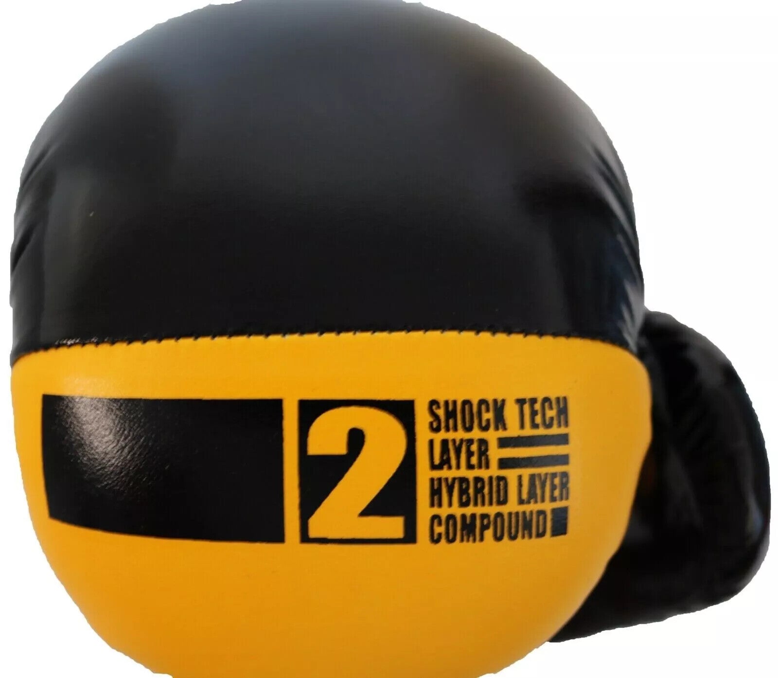 Elite Force Boxing Gloves Black/Yellow
