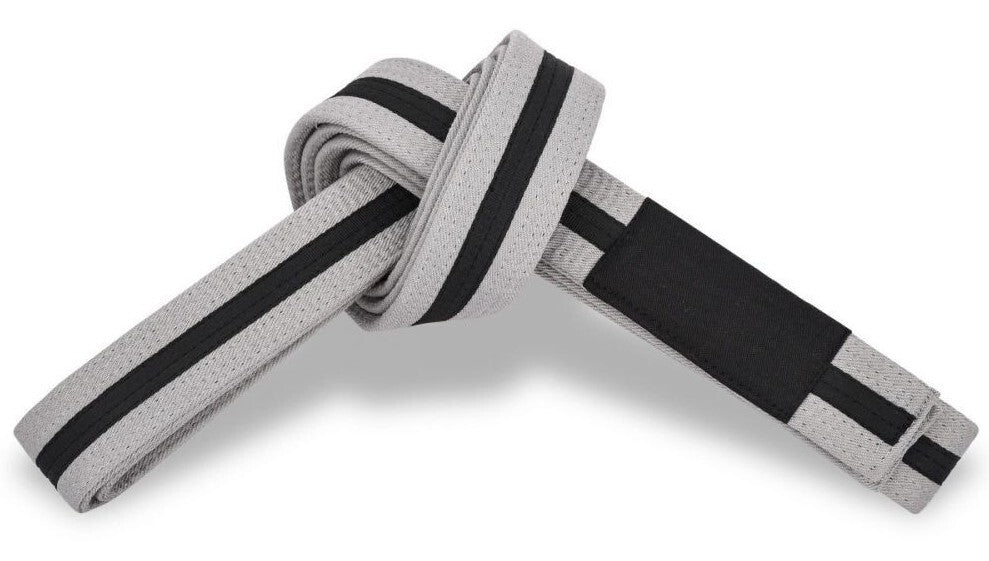 Cinturones premium de Jiu Jitsu brasileño para deportes marciales, lisos y a rayas - Envío gratuito 