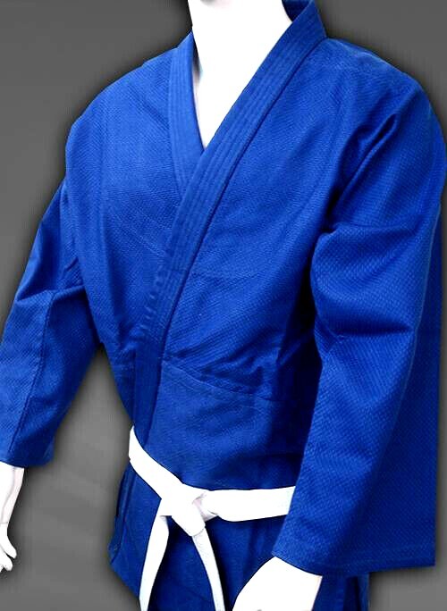 Essential Single Weave Judo Uniform Blue