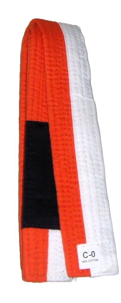 Kids Half/Half Brazilian Jiu Jitsu Belts