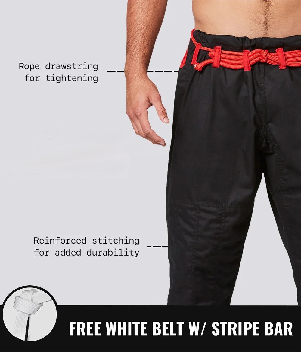 Essential Brazilian Jiu Jitsu Gi Black