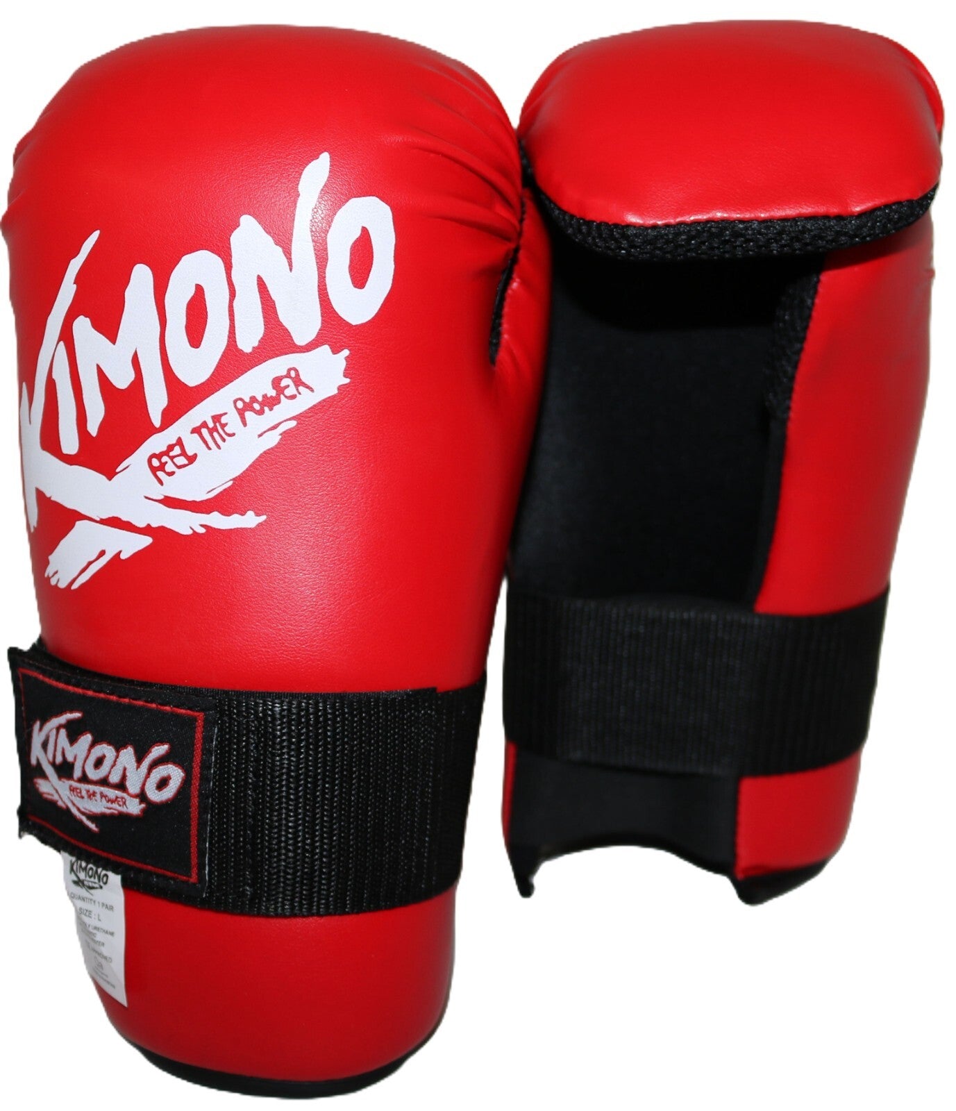 Guantes de karate de semicontacto tipo kimono 