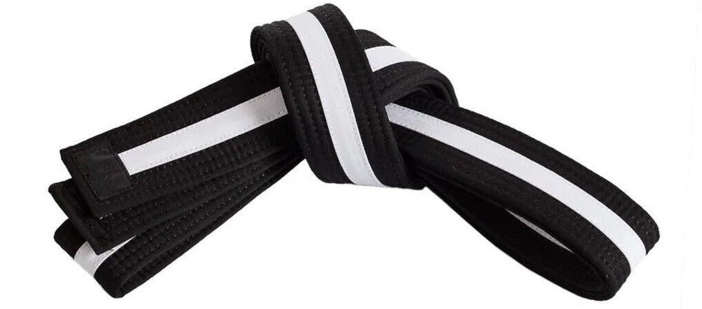 2" Black Master Belts for Karate/Taekwondo