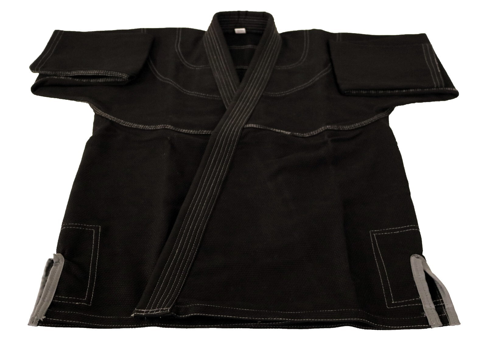 Gi de Jiu Jitsu Brasileño Premium Negro/Gris 